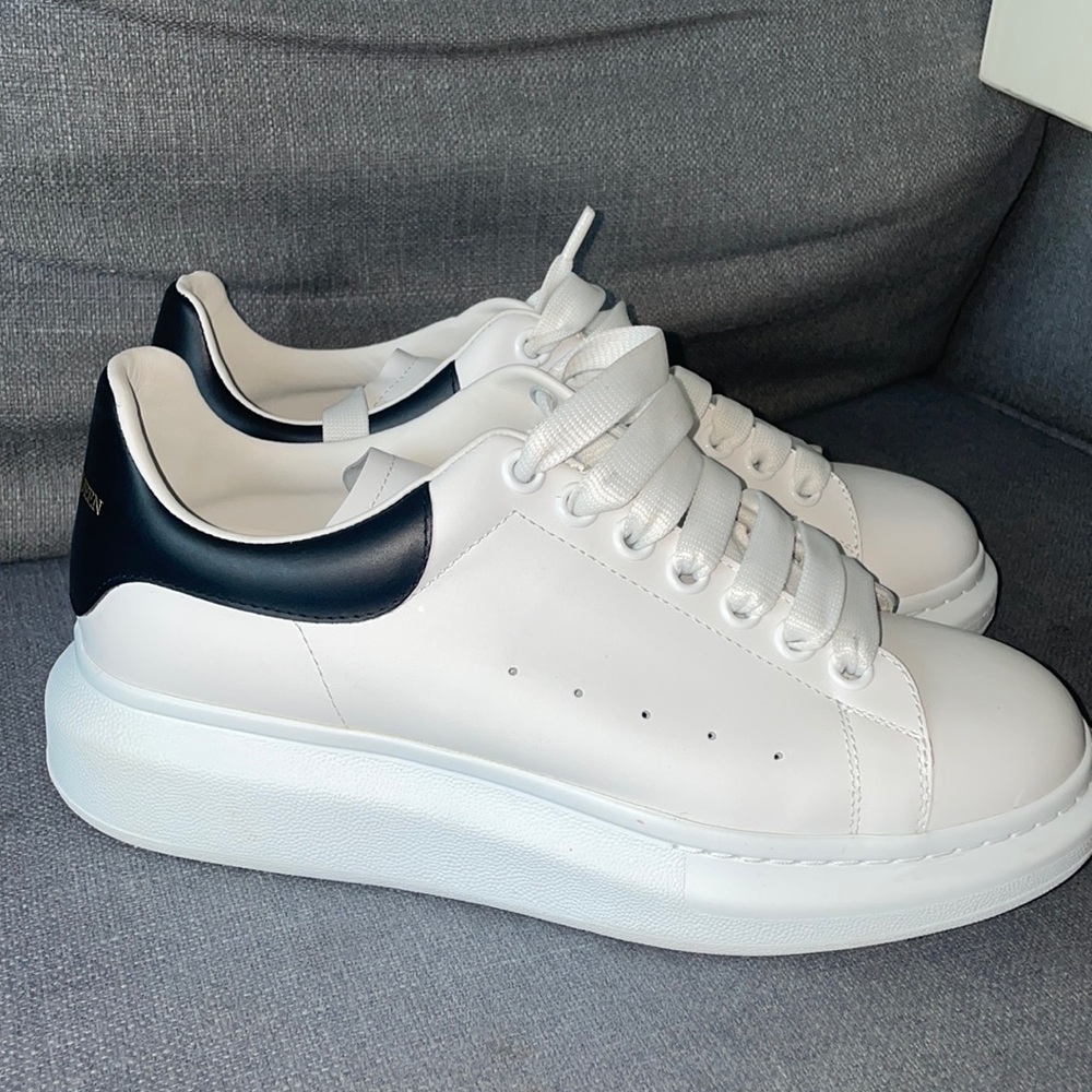 Alexander McQueen black and white sneakers